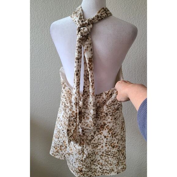 Banana Republic Silky Twist Front Blouse Size 16 New NWT Lined - Picture 5 of 11